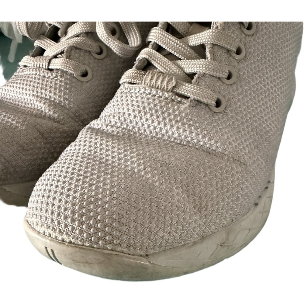 NOBULL SuperFabric Trainer Sneakers Light Gray Cross Training Men's 6.5 Women 8 - Picture 6 of 8